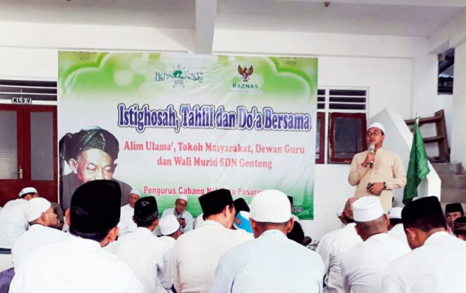 
PCNU Kota Pasuruan Gelar Istighotsah untuk Korban Ambruknya Atap Gedung SDN Gentong