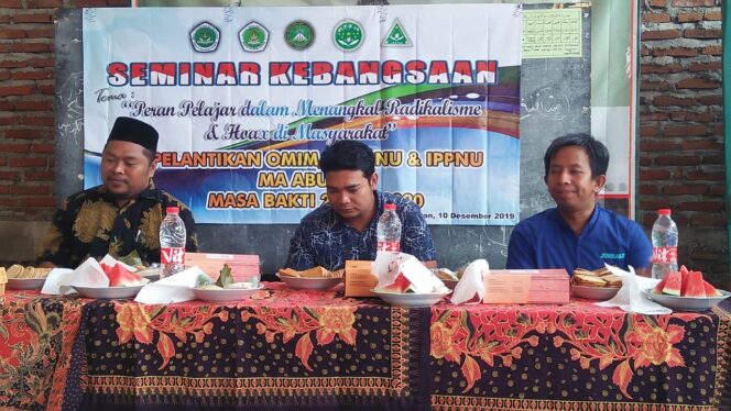 
MA Abu Amr Pasrepan Gelar Seminar Kebangsaan