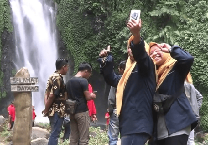 
Wisata Air Terjun Kali Pedati yang Kian Diminati