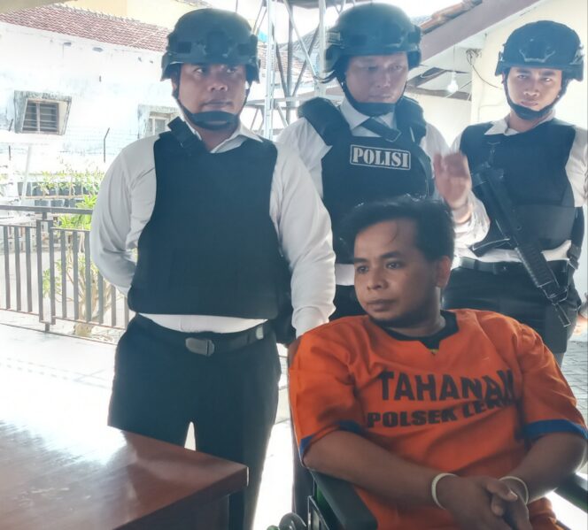 
Melawan Petugas Saat Ditangkap, Residivis Begal Asal Pasrepan Keok Diterjang Timah Panas