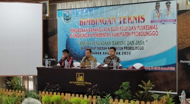
Pemkab Probolinggo Gelar Bimtek Pengadaan Barang dan Jasa untuk BLUD