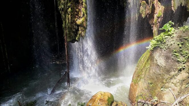 
Pesona Alam Air Terjun Purba Tirai Bidadari, Surga Alam di Lereng Gunung Argopuro