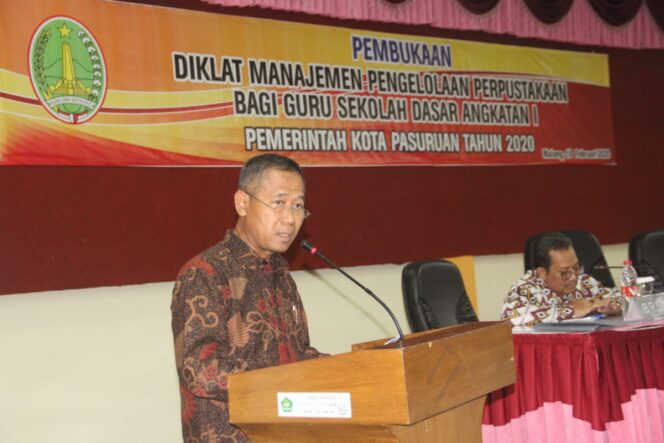 
BKD Pemkot Pasuruan Gandeng BPSDM Prov Jatim Gelar Diklat Manajemen Pengelolaan Perpustakaan