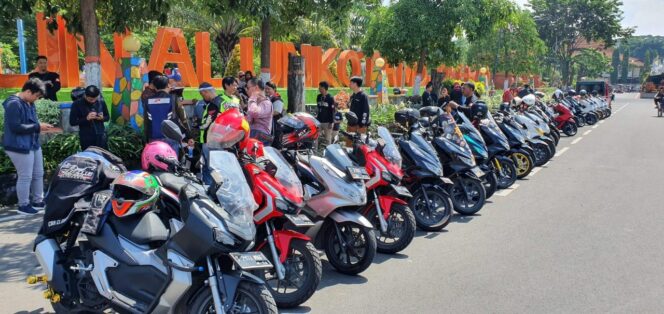 
Pecinta Honda PCX dan ADV 150 Antusias Ikuti City Ride Serentak di 4 Kota
