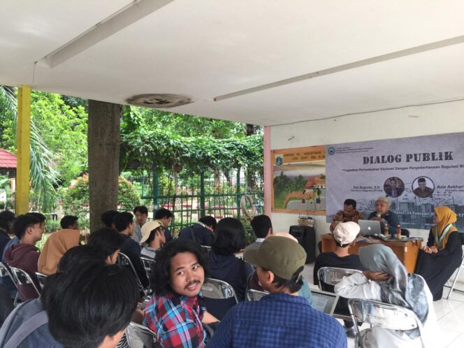 
Soroti RUU Omnibus Law, Puluhan Aktivis PMII Gelar Dialog Publik