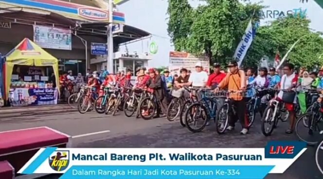 
Video Live : 15000 Pegowes Ikuti Mancal Bareng Plt Walikota Pasuruan