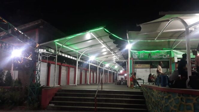 
Bak Ruko Mati, Situasi di Pasar Wisata Chenghoo Sepi 