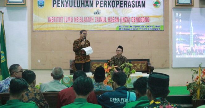 
Diskop dan Usaha Mikro Pemkab Probolinggo Berikan Penyuluhan Perkoperasian di Perguruan Tinggi