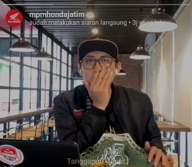 
Serunya Kopdar Online Bareng Community Honda Jatim Sambil Berdonasi