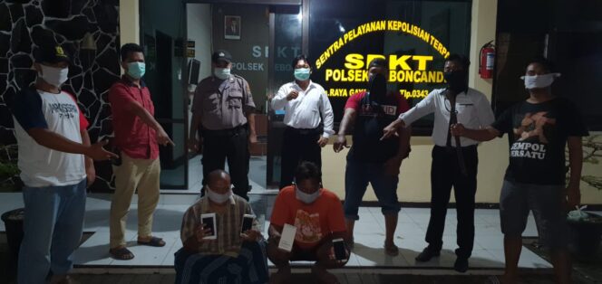 
Curi Handphone, Dua Pria Pengangguran Ditahan