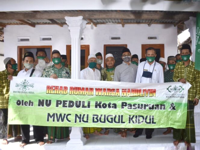 
PCNU Kota Pasuruan Lakukan Bedah Rumah Warga di Kepel yang Kondisinya Memprihatinkan