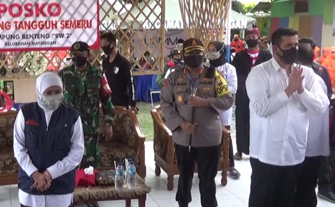 
Gubernur Jatim Apresiasi Kampung Tangguh Benteng Kota Probolinggo