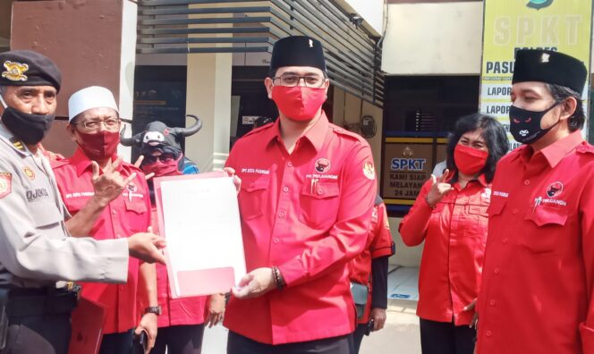 
PDIP Kota Pasuruan Dukung Polri Usut Tuntas Kasus Pembakaran Bendera Partai