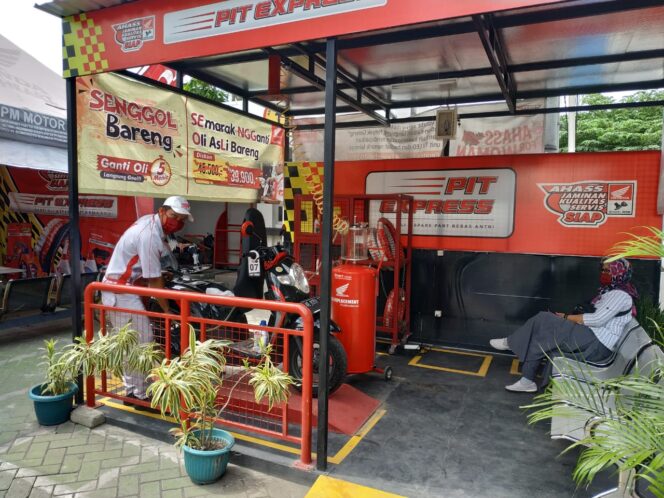 
MPM Honda Jatim Berikan Solusi Ganti Oli Cepat dan Bebas Antri