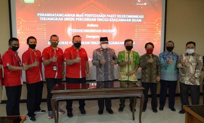 
Kerjasama dengan Telkomsel, Kemenag RI Hadirkan Paket Data Terjangkau Bagi Civitas Akademika PTKI