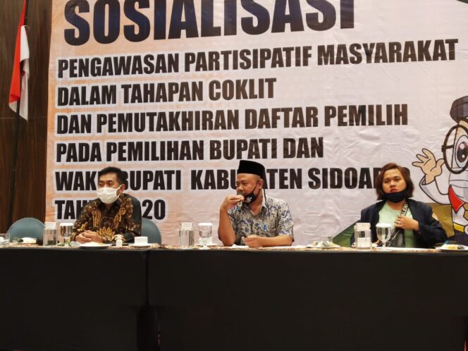 
Bawaslu Sidoarjo Libatkan Peran Masyarakat dalam Mengawasi Penyusunan DPT