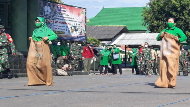 
HUT RI ke-75, Kodim 0820 Probolinggo Gelar Beragam Perlombaan Unik 