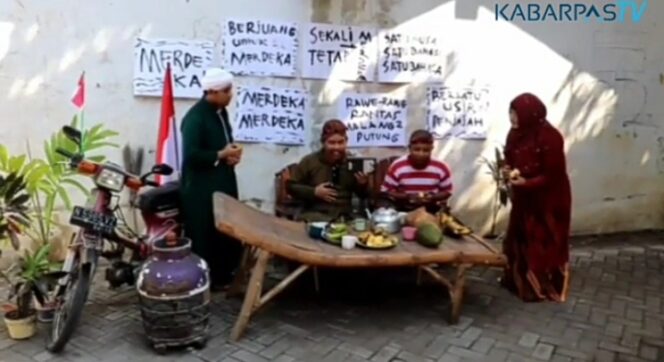 
Peringati Kemerdekaan RI ke-75 di Tengah Pandemi Korona ala SD Al-Kautsar Pasuruan