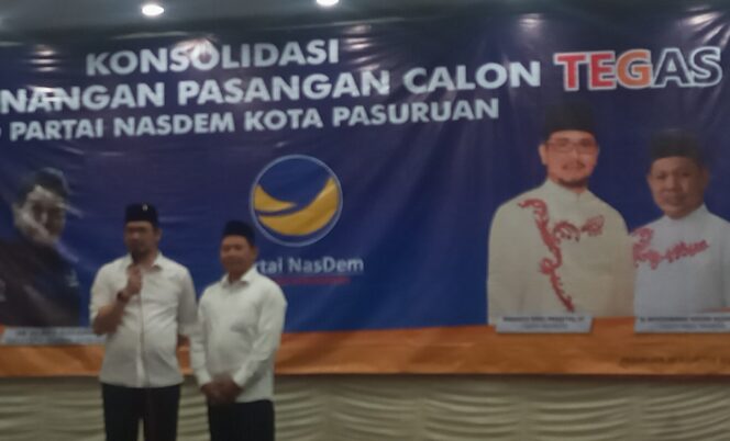 
Mendapat Dukungan dari Relawan KIP, DPD Nasdem Kota Pasuruan Siap Menangkan Paslon TEGAS