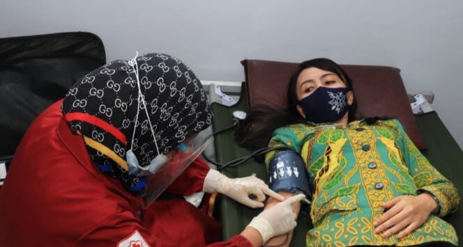 
Semarak HUT PMI, Pemkot Pasuruan Ikut Partisipasi Donor Darah