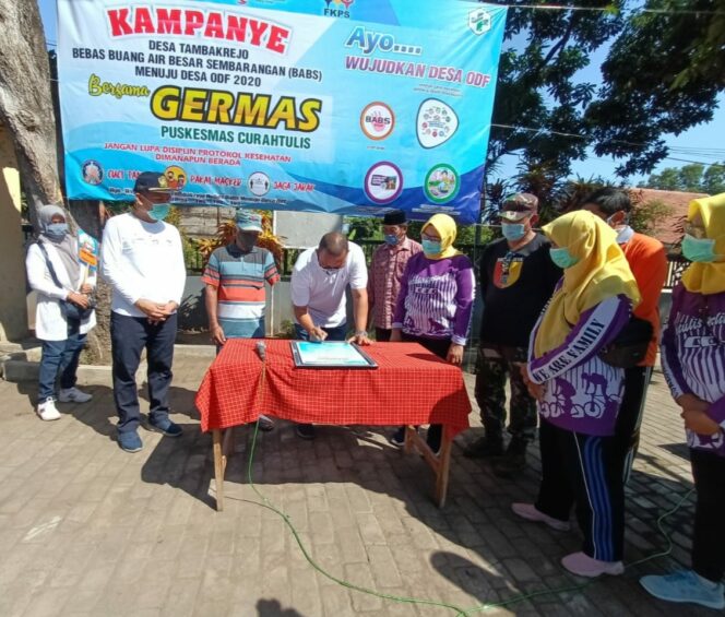 
Puskesmas Curahtulis di Kabupaten Probolinggo Kampanyekan Desa Tambakrejo BBABS Menuju Desa ODF