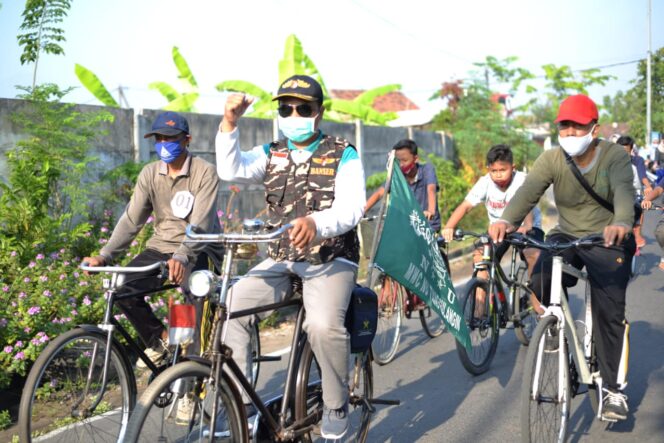 
Cara Banser Tanggulangin Memupuk Jiwa Nasionalisme dan Kampanyekan Hidup Sehat Lewat Gowes