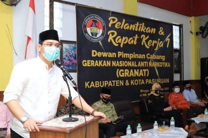 
Plt Walikota Pasuruan Berharap Kaum Milineal Peduli Terhadap Pemberantasan Narkoba