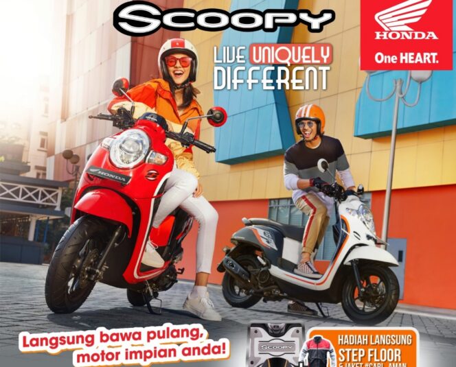 
Promo Sumpah Pemuda, MPM Honda Jatim Berikan Potongan Angsuran untuk Pembelian Honda Scoopy