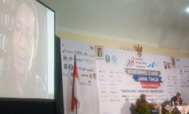 
Konferwil AMSI Jatim, Agus Sudibyo Bedah Tantangan Media Siber Lokal
