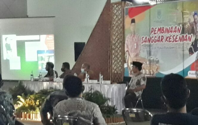 
Tidak Ada Aktifitas di Masa Pandemi, Pelaku Seni Se-Kota Probolinggo Diberi Motivasi