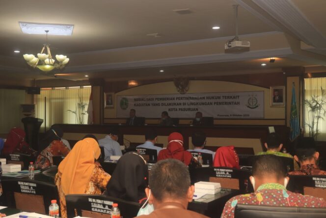
Pemkot dan Kejari Kota Pasuruan Gelar Sosialisasi Pemberian Pertimbangan Hukum 