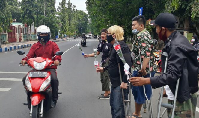 
Belasan Penyandang Disabilitas Kota Probolinggo Tagih Janji Disahkan Perda Disabilitas 