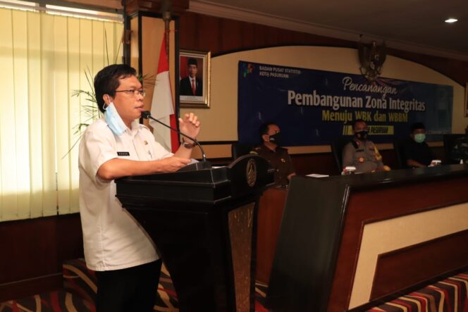 
Ini Harapan Pemkot Terkait Pencanangan Pembangunan Zona Integritas WBK Dan WBBM di BPS Kota Pasuruan