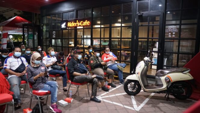 
Honda Community Malang Ikut Sukseskan Honda National Bikers Gathering Virtual Edition