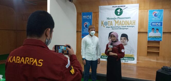 
Suara Gus Ipul Unggul di Sejumlah TPS, Ketua Tim Giat: Kita Optimis Menang