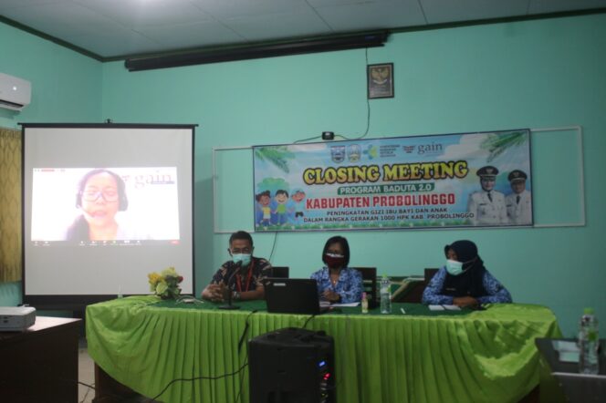 
Pemkab Probolinggo Gandeng GAIN Gelar Closing Meeting Program Baduta 2.0