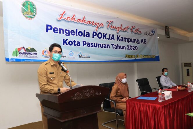 
Ini Harapan Wali Kota Pasuruan Saat Membuka Lokakarya Tingkat Kota Kampung KB 