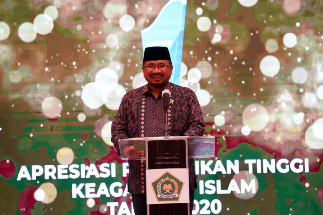 
Hadiri ADIKTIS 2020, Menag Gus Yaqut Minta PTKI Konsisten Tingkatkan Capaian dan Prestasi