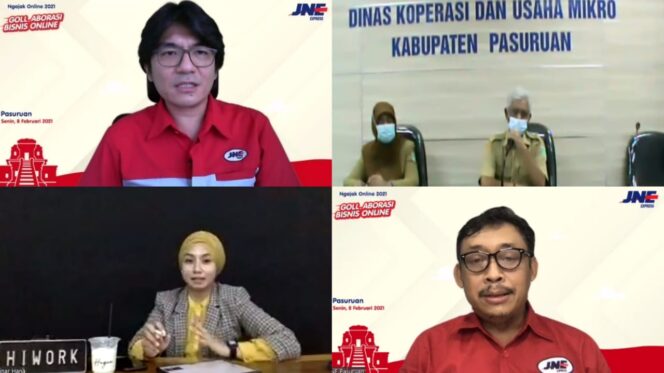 
JNE Dukung Digitalisasi UKM Pasuruan