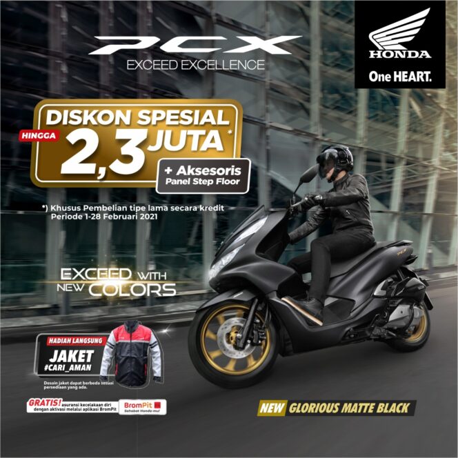 
Promo Terbaru Honda Matic, Ada Hadiah dan Diskon