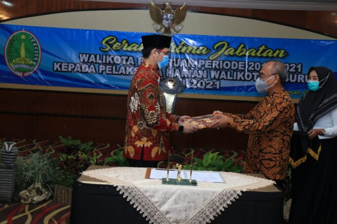
Masa Jabatan Teno Berakhir, Anom Surahno Jadi Plh Wali Kota Pasuruan