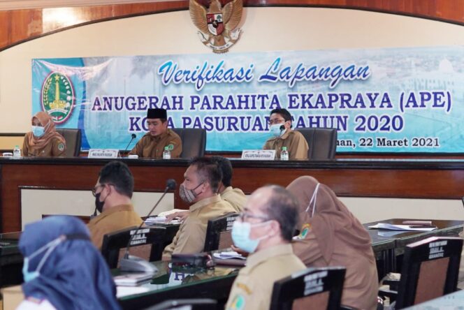 
Wawali Adi Wibowo Sampaikan Kondisi Pengarusutamaan Gender dalam  Verifikasi Lapangan Anugerah Parahita Ekapraya (APE)