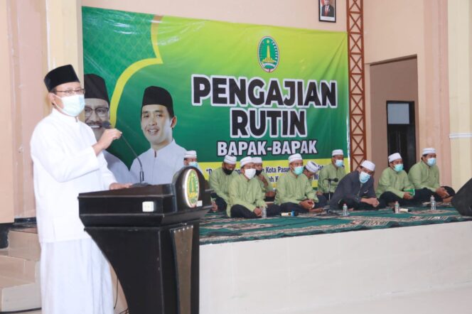
Doa Bersama Kiai Dan Habaib, Gus Ipul-Mas Adi Berharap Selalu Istiqomah Membangun Kota Pasuruan Lebih Baik