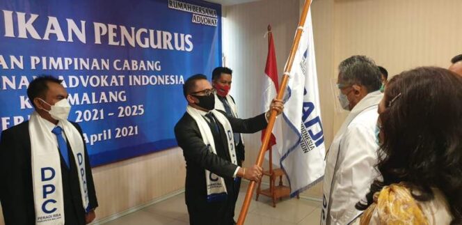 
Agustian Siagian Nahkodai PERADI Kabupaten Malang