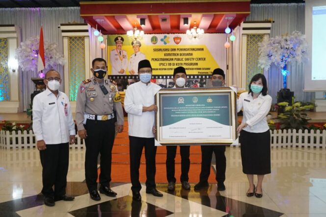 
PSC 119 Dilaunching, Siap Layani Masyarakat Kota Pasuruan dalam Kegawat Daruratan Secara Gratis