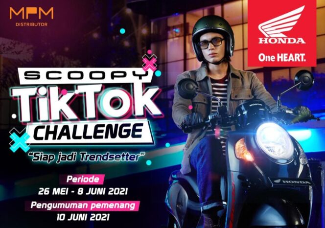 
Tantang Kreativitas Anak Muda, MPM Honda Jatim Gelar Scoopy Tik Tok Challenge