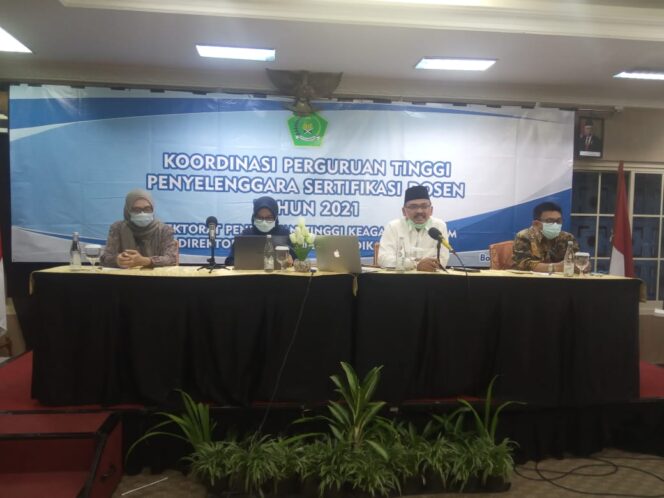 
Kemenag RI Persiapkan Serdos 2021