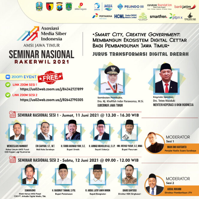 
Dorong Kolaborasi dan Picu Pertumbuhan Ekonomi Digital Jawa Timur, AMSI Gelar Rakerwil di Pasuruan