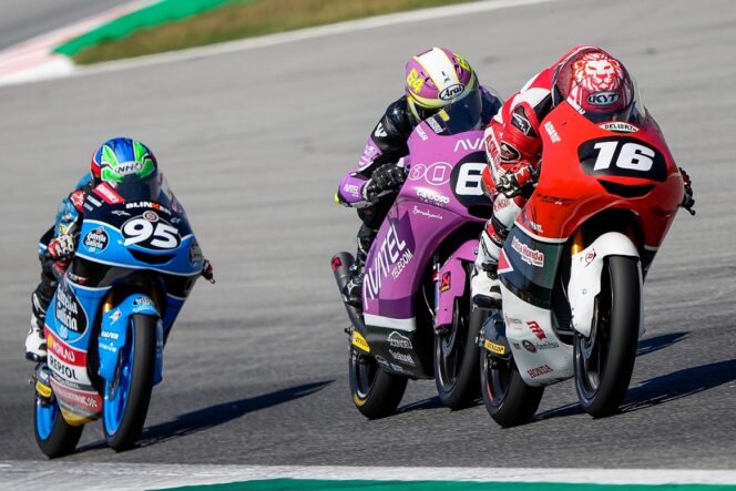 
Tempati Pole Position di CEV Barcelona, Mario Jalani Balapan dengan Gigih