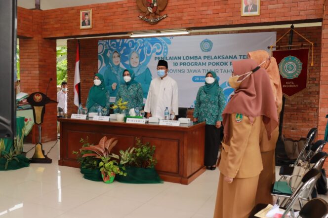 
PKK Kota Pasuruan Masuk Babak Final Lomba Program Pokok PKK Tingkat Jatim